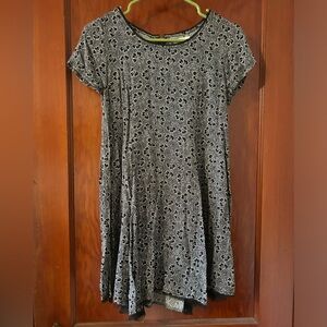 Silence + Noise Black and White Floral Summer Dress